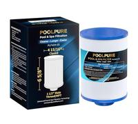 POOLPURE Filtre spa 4CH-23 remplace les filtres PFF25TC-P4, Lifesmart 303263, 78459, Filbur FC-2400, Excel Filters XLS-442, Freeflow Lagas FF-100 CLX Claro, SD-00206, Aladdin 12536, AK-90032 Lot