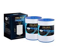 POOLPURE Lot de 2 filtres de Rechange certifiés NSF-50 pour Spa Watkins 31114, Unicel C-8465, PWK65, Filbur FC-3960, 71827, 71828, Watkins Tiger River