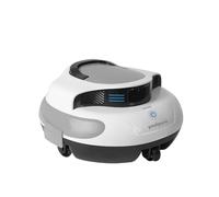 POOLPURE Pool Robot, Cleaning Time, Double Motor, LED Indicators, Self-Parking Function, IPX8 Waterproof, Wireless Pool Vacuum Cleaner, for Built-in Flat Pools.