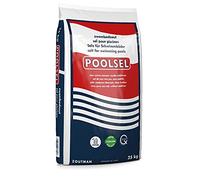 POOLSEL® Sel Marin pour Piscine 1 x 25 kg - Sel de Haute Pureté pour Électrolyse au Sel - Cristaux 1-2 mm Très Solubles - Traitement de l’Eau de Piscine sans Agents Nocifs