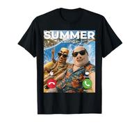 Poolside Brainrot Lazy River John Pork Tung Sahur Appel vidéo T-Shirt