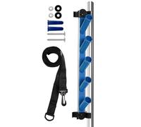 PoolSide Equipment Rack - Multipurpose Telescopic OrganizerStand, poolAccessory organizerEnsures Tidy Poolside Telescopic Pole | Community poolMaintenance, Hotel poolEquipment, Swim Club