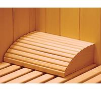 Appui-tête en bois pour sauna