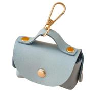 Poop Bag Holders - Leakproof PU Dispenser, Buckle Securing Dog Waste Carrier, Pet Sanitation Accessory | Park Camping Community Scenic Spots Home Travel Equipment, Dog Walking Essential for Dogs