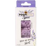 Poopidog sacs à déjections canines épice lavande violette - 4 x 15 pièces