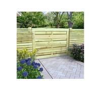 vidaXL Portillon 45314 G Bois de pin imprégné 100 x 75 cm Vert