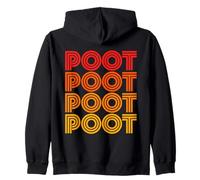 Poot Éventail sonore drôle et Mignon Sweat à Capuche
