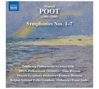 Poot – Symphonies N° 1 à N° 7 – CD – NAXOS