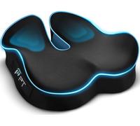 POOTACK Coussin Chaise, Support Chaise de Bureau, Coussin de Siège Gaming et Siège Auto, Mousse à Mémoire Respirante