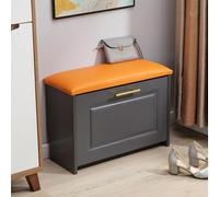 Pootboard Banc de Chaussures Tabouret à la Porte à la Porte Armoire de Chaussures assises à la Porte Simple Modern Sof Sof Soot Sool Banc , avec Porte-Chaussures de Rangement de Chaussures et Rack de