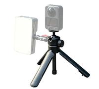 Pop-4 Trépied de Table Auto-Ouverture pour Smartphones et Caméras | Support Téléphone Magnétique Compatible, 360° Rotule, Deux Filetages 1/4 Pouce pour Vlog et Voyage Prise de Vue