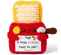 Pop! A Little Birthday Toast to You! - Coffret cadeau fait main avec motif toast pop-up - Décoration d'anniversaire unique pour femmes, hommes, enfants et amis