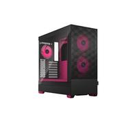Pop Air RGB - Tour - ATX - panneau latéral fenêtré (verre trempé) - pas d'alimentation (ATX) - magenta, teinté, clair - USB/Audio - pour Fractal