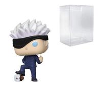 POP! Animation : Jujutsu Kaisen - Satoru Gojo avec Jogo vaincu #1608 exclusif livré avec étui de protection compatible