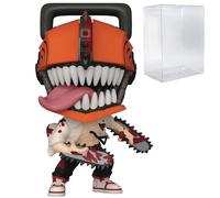 POP Anime : Chainsaw Man - Figurine en vinyle Chase Funko édition limitée Bloody Chainsaw Man (livrée avec étui de protection compatible), multicolore, 9,5 cm