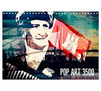 POP ART 3500 (Wandkalender 2026 DIN A4 quer), CALVENDO Monatskalender: Bildcollagen, Foto Design, Grafik Artist, Mischtechnik, Popart, Landscape