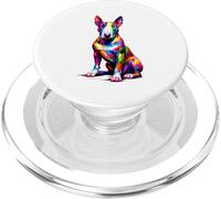Pop Art Bull Terrier Anglais Bullie Dog PopSockets PopGrip pour MagSafe