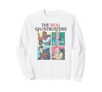 Pop Art Character Squares Classic 80's Cartoon Sweatshirt