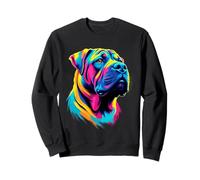 Pop Art Chinois Shar-Pei Amoureux des chiens Sweatshirt