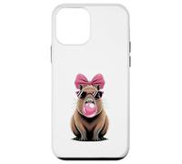 Pop Art Cool Capybara Bubblegum Coque pour iPhone 12 Mini
