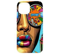 Pop Art Explosion : gorgée de rétro cool Coque pour iPhone 15