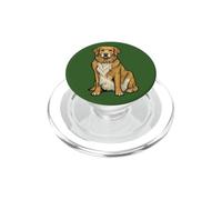 Pop Art Golden Retriever Chien Graphique Vintage BD Animal PopSockets PopGrip pour MagSafe