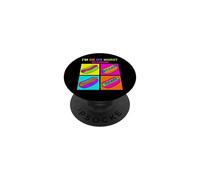 Pop Art Humoristique I'm on My Wurst Behavior PopSockets PopGrip Adhésif