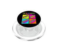 Pop Art Humoristique I'm on My Wurst Behavior PopSockets PopGrip pour MagSafe