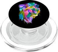 Pop Art Lion PopSockets PopGrip pour MagSafe