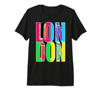 Pop Art London T-Shirt Haut de Gamme
