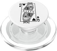 Pop Art Pop Art Sibérien Amoureux des Chats Reine de Cœur PopSockets PopGrip pour MagSafe