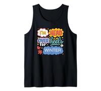 Pop Art rétro Amusant pour Les Amateurs de Neige Débardeur