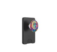Pop Astronomie colorée Art céleste Lune et Ciel PopSockets PopWallet pour MagSafe