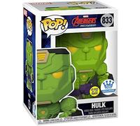 pop! Avengers Mech Strike 833- Hulk Mech Glows in The Dark Sticker Popculture