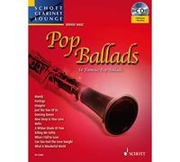 Pop ballades +CD : 14 ballades pop célèbres --- Clarinette