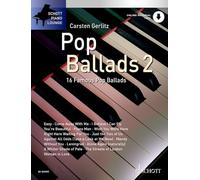 Pop Ballads 2: 16 Famous Songs. Vol. 2. piano (keyboard).