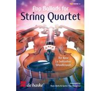 Pop Ballads For String Quartet / Score + Parties