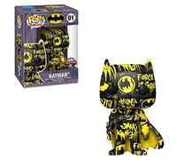 pop! Batman 01- Batman Black & Yellow Artist Series Vinyl Figure with Protector
