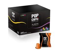 POP CAFFE' Lot de 100 capsules compatibles avec Nespresso, mélange 1 intense