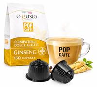 POP CAFFE' Nescafé Dolce Gusto, compatible 160 capsules Ginseng