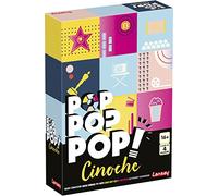 POP CINOCHE - Jeu De Société 75072 - D'Ambiance Inspiré Du Cinéma - Ludique Et Convivial Dès 16 Ans - 4 Joueurs+ - Multicolore - Parfait Pour Soirées Entre Amis Ou Famille