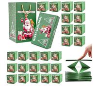 Pop Coffret cadeau de cartes de Noël - Distributeur d'argent pour cadeaux - Boîte de rangement festive pour argent cadeau - Adultes, , hommes et femmes