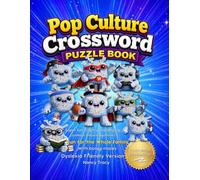 Pop Culture Crossword Puzzle Book: Kids will love working together on these Dyslexia-friendly puzzles