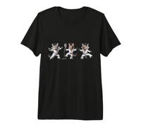 Pop Dancing Cats : l'icône de la Musique Rock et de la Culture Pop T-Shirt Haut de Gamme