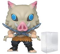Pop Demon Slayer - Inosuke Hashibira Funko Pop! Figurine en Vinyle (livrée avec étui de Protection Compatible Pop Box), Multicolore, 3.75 inches