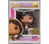 Pop! Disney Princesse Jasmine W/Pin 326 Exclusive 2021 Fall Convention (Sticker Exclusive)