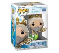 Funko Figurine Pop! en vinyle à collectionner La Petite Sirène King Triton 9 cm