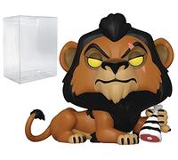 POP Disney Villains : Le Roi Lion - Figurine Funko en vinyle Scar with Meat Specialty Series (livrée avec étui de protection compatible), multicolore, 9,5 cm