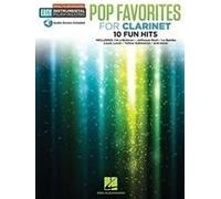 Pop Favorites - 10 Fun Hits: Clarinet Easy Instrumental Play-Along Book With Online Audio Tracks [With Access Code]