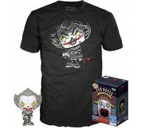 | POP FIGURE SET & TEE IT 2 PENNYWISE EXCLUSIVE M - Ensemble collector - Design exclusif et unique - Parfait pour offrir - Édition limitée - Comprend une boîte de présentation Plongez-vous dans le mon